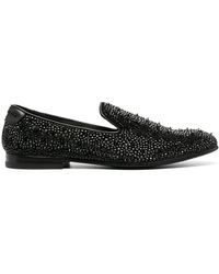 Philipp Plein - Studded Leather Loafers - Lyst