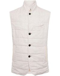N.Peal Cashmere - Gilet Matelassé Seville - Lyst