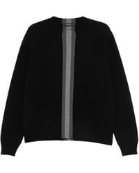 Gucci - Stripe-Detail Crew-Neck Sweater - Lyst