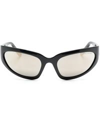 Marc Jacobs - The Bold Logo Biker-frame Sunglasses - Lyst