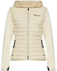 Moncler - Logo-Print Puffer Jacket - Lyst