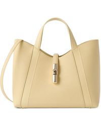 Furla - Goccia Grained Leather Tote Bag - Lyst
