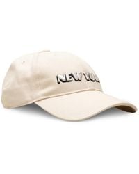 Rag & Bone - New York-Embroidery Baseball Cap - Lyst