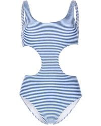 Solid & Striped - The Sarah Striped Swimsuit - Lyst