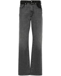 MM6 by Maison Martin Margiela - Mid-rise Slim-fit Jeans - Lyst