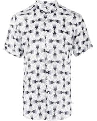 Peninsula - Hemd Mit Geometrischem Print - Lyst