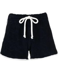 Jacob Cohen - Logo-Embossed Cotton Shorts - Lyst