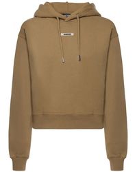 Jacquemus - Logo-Plaque Hoodie - Lyst
