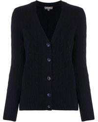 N.Peal Cashmere - Cardigan Mit Zopfmuster - Lyst