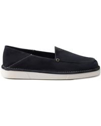 Prada - Slip-On Suede Loafers - Lyst