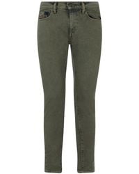 DIESEL - Skinny-Fit Distressed Jeans - Lyst