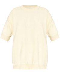 Jil Sander - クルーネック ニットtシャツ - Lyst