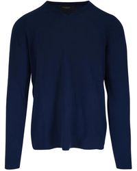 Kinross Cashmere - Pull À Col V - Lyst