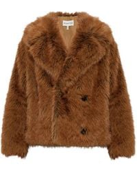 Munthe - Vestine Faux-Fur Jacket - Lyst