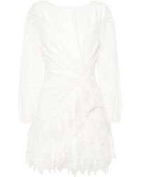 Maje - Corded-lace Mini Dress - Lyst