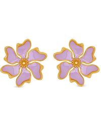Oscar de la Renta - Cherry Blossom イヤリング - Lyst