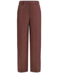Brunello Cucinelli - Belt-Loop Pocket Trousers - Lyst