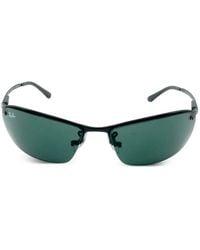 Ray-Ban - Rectangle-Frame Sunglasses - Lyst