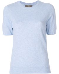 N.Peal Cashmere - Cashmere Round Neck T-shirt - Lyst