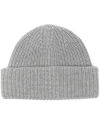 Zanone - Ribbed-Knit Beanie Hat - Lyst