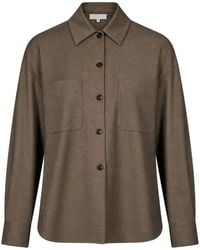 Antonelli - Azalea Oversized Chest-Pocket Shirt - Lyst