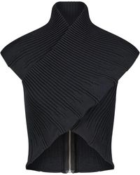 MARCELLA - Colette High-Neck Ribbed Top - Lyst