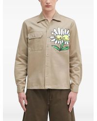 Sky High Farm - Pocket Floral-Print Shirt - Lyst