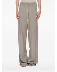 Rick Owens - Drawstring Wide-Leg Trousers - Lyst