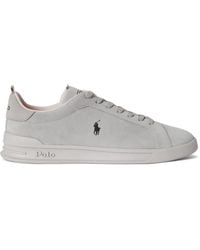 Polo Ralph Lauren - Logo-Embroidered Suede Sneakers - Lyst