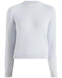 KHAITE - Leta Crew-Neck Sweater - Lyst