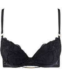 Aubade - Into The Groove Embroidered Push-Up Bra - Lyst
