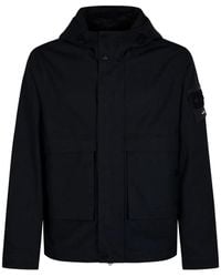 Stone Island - Long-Sleeve Hooded Jacket - Lyst