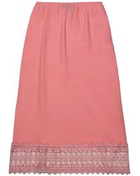 Simone Rocha - Midi-Rok Met Kant - Lyst