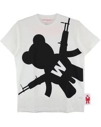 Walter Van Beirendonck - Shadow Teddy T-Shirt - Lyst