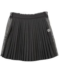 Maison Mihara Yasuhiro - Short-Jupe À Poches Cargo - Lyst