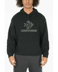 Converse - Sudadera Holgada Con Capucha Y Logo Bordado - Lyst