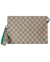 Gucci GG Blooms Clutch - Neutrals Clutches, Handbags - GUC65629