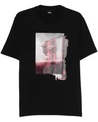 BOSS - C-Taut T-Shirt Met Print - Lyst