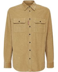 DSquared² - Classic Button-Up Corduroy Shirt - Lyst