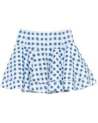Sandro - Geruite Mini-Rok - Lyst