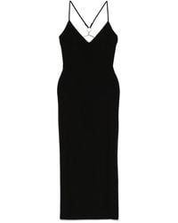 Nissa - Hardware-Detailed Midi Dress - Lyst
