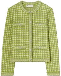 Tory Burch - Giacca Jaquard- Donna - Lyst