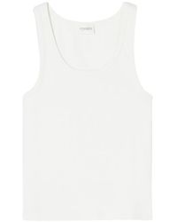 Closed - Camiseta sin mangas cerrada de algodón - Lyst
