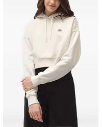 Dickies - Logo-Patch Cropped Hoodie - Lyst