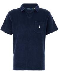 Polo Ralph Lauren - V-Neck Terry-Fabric T-Shirt - Lyst
