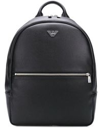 armani black backpack