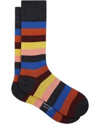 Paul Smith - Calcetines de algodón de rayas - Lyst