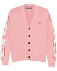 Amiri - Bone アップリケ カーディガン - Lyst