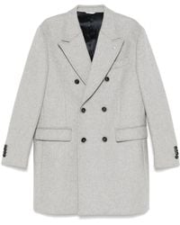 Manuel Ritz - Double-Breasted Coat - Lyst