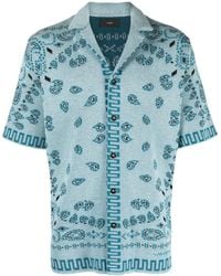 Alanui - Bandana-jacquard Cotton-piqué Shirt - Lyst